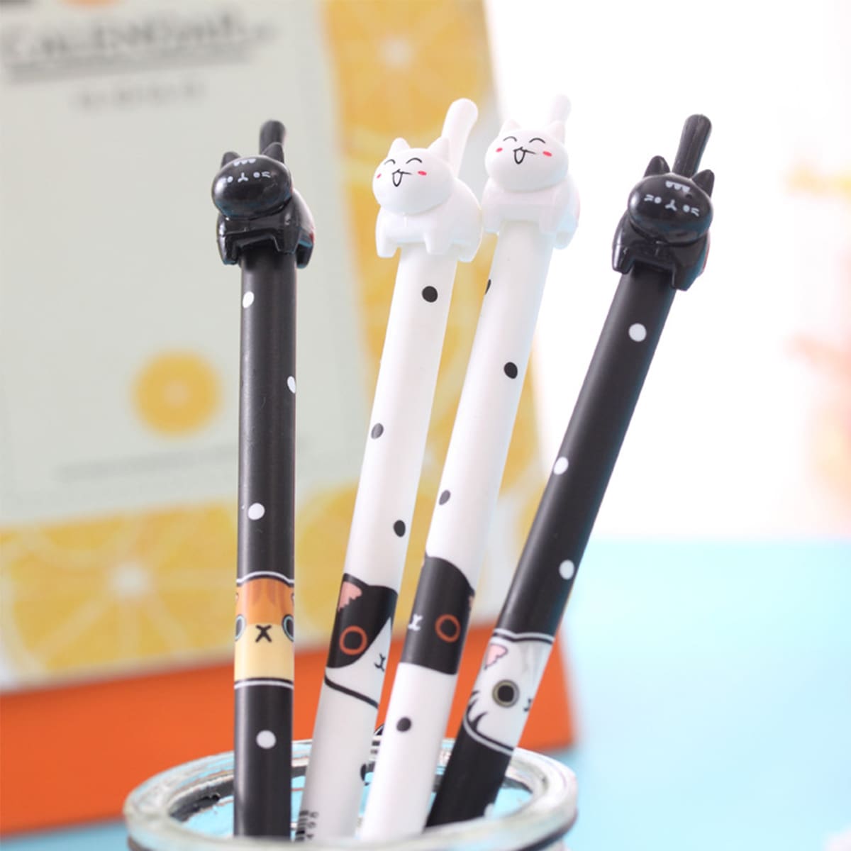 

1pc Random Cartoon Gel Pen, Multicolor