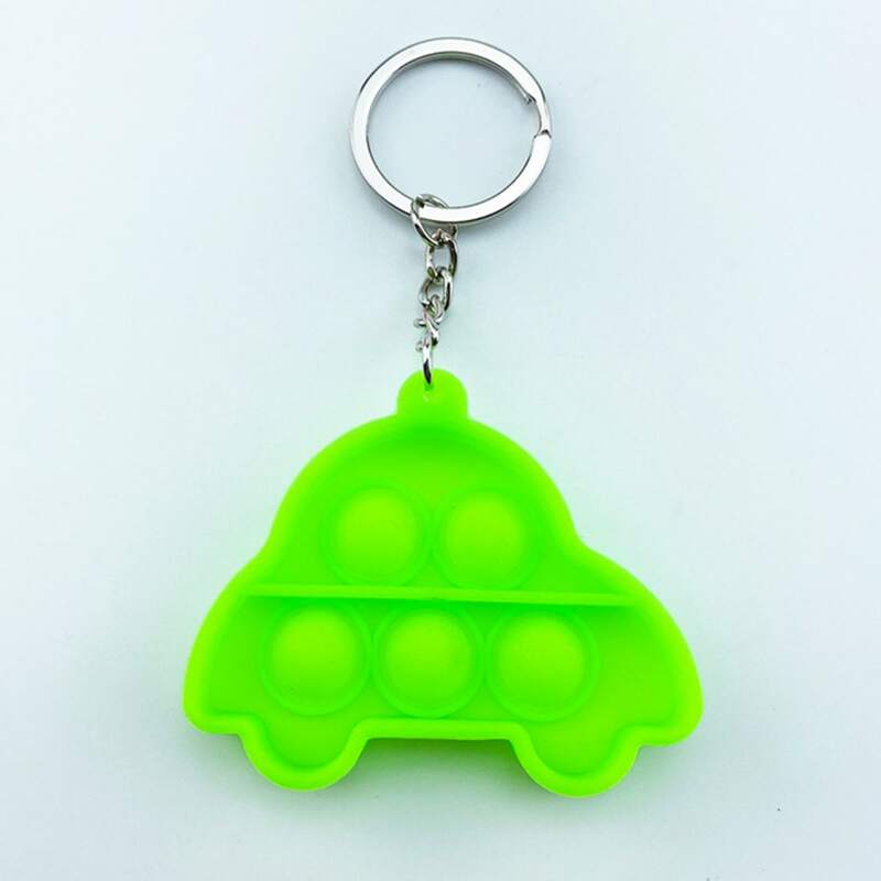 

1pc Car Stress Relief Bubble Toy, Green