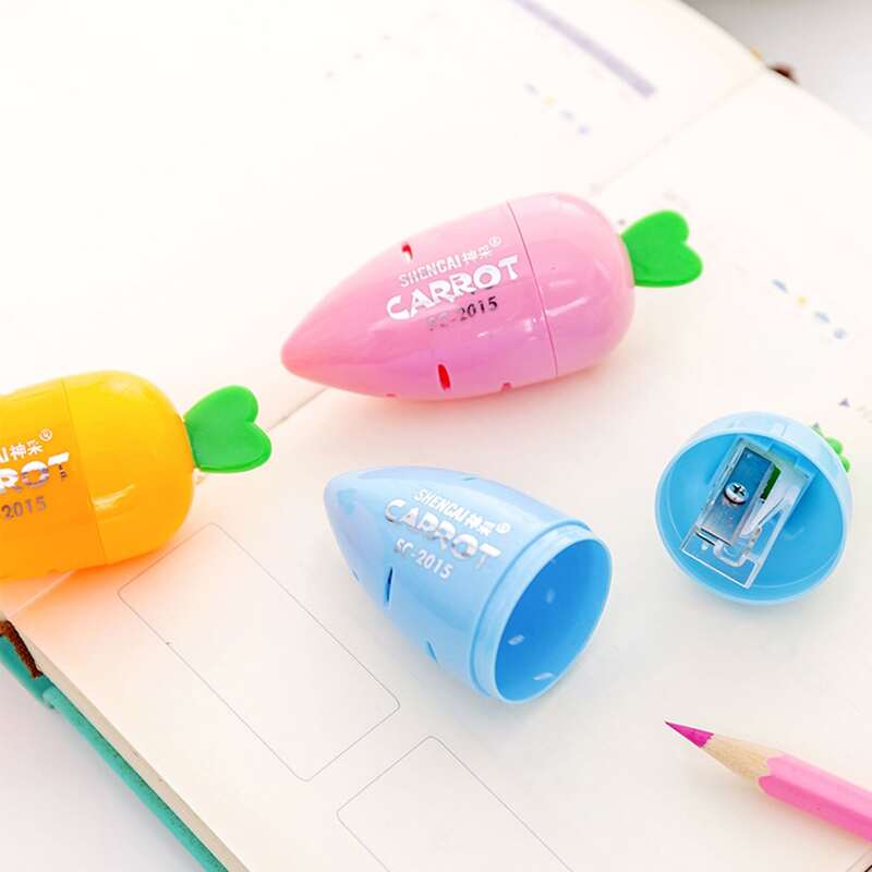 

1pc Random Cartoon Pencil Sharpener, Multicolor
