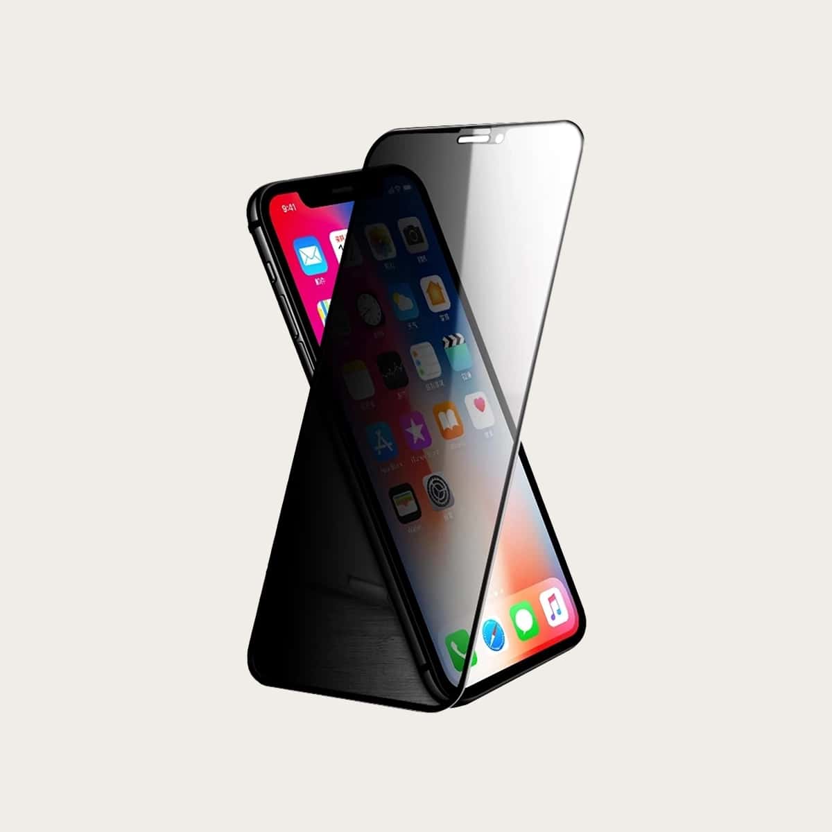 

2pcs Phone Screen Privacy Protector Film, Clear