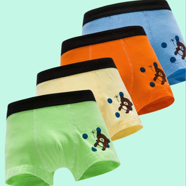 

Toddler Boys 4 Pack Cartoon Graphic Boxer Brief, Multicolor