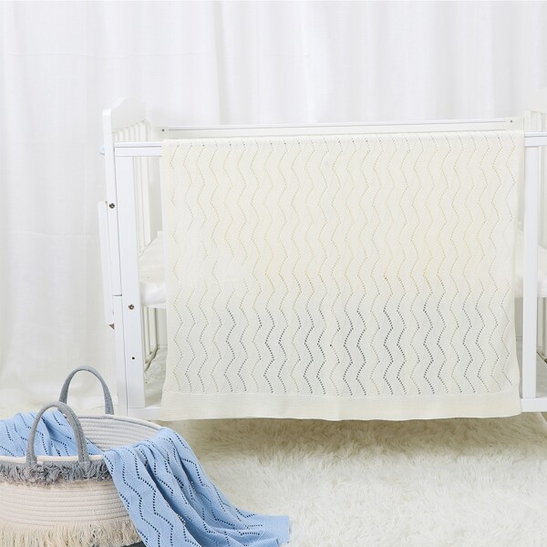 

Baby Plain Blanket, White