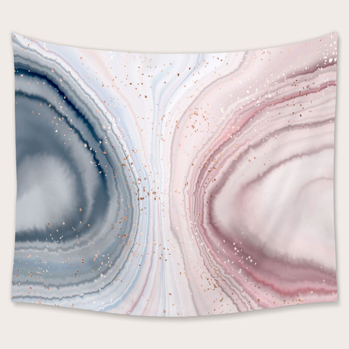 

1pc Quicksand Pattern Tapestry, Multicolor