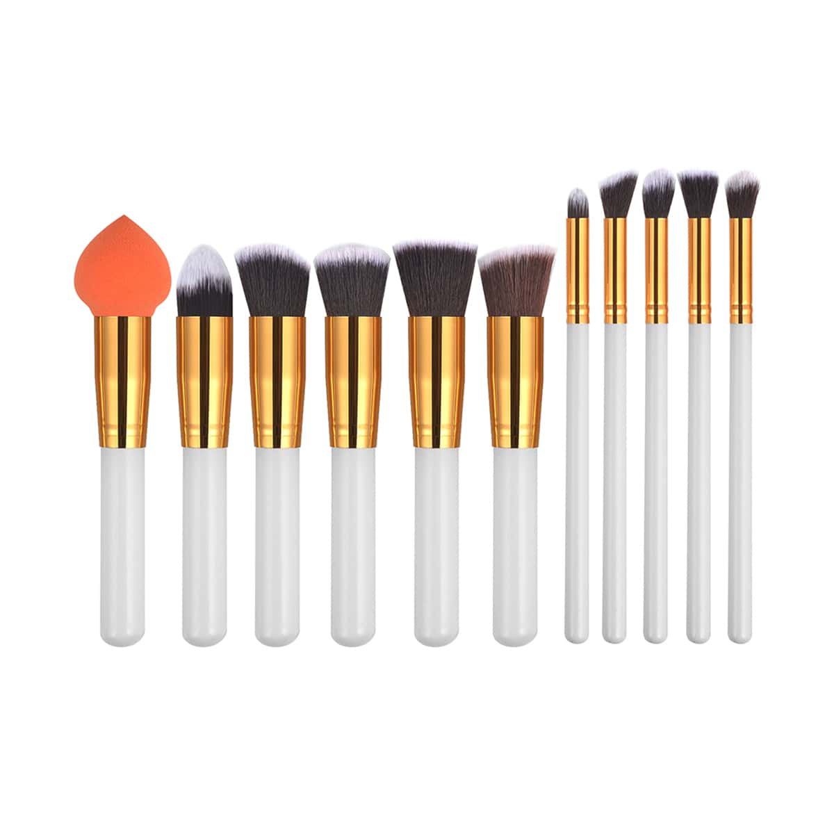 

11pcs Makeup Brush Set, White