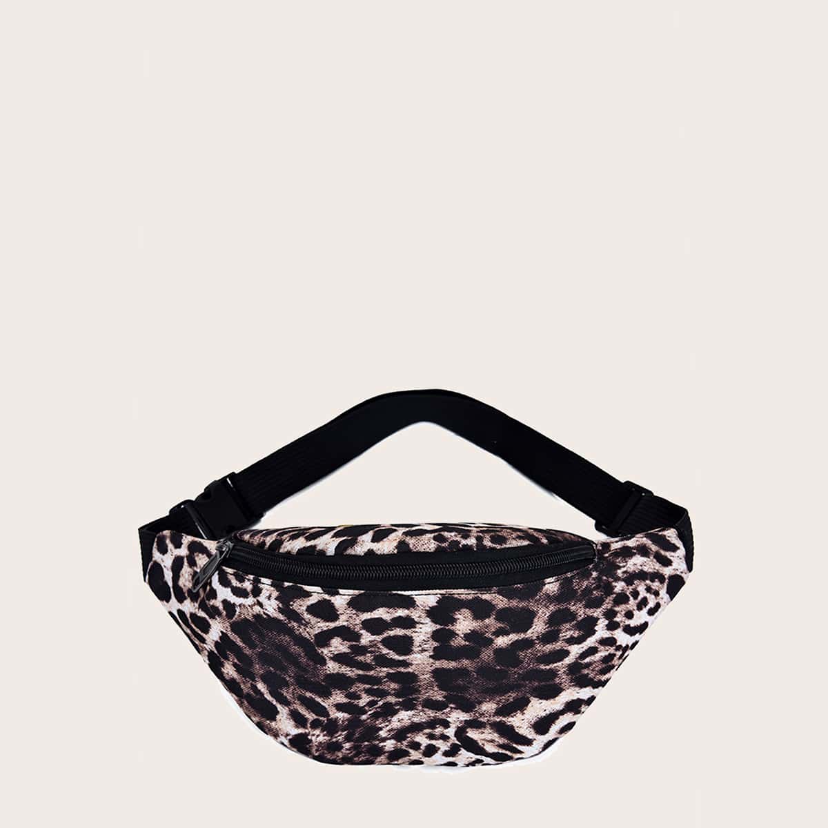 

Solid Zip Fanny Pack, Multicolor