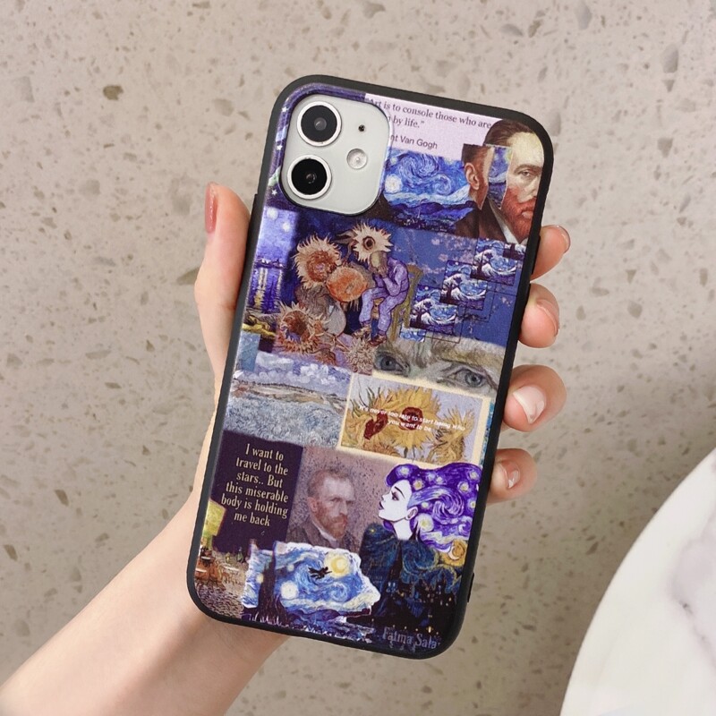 

Painting Collage Phone Case, Multicolor