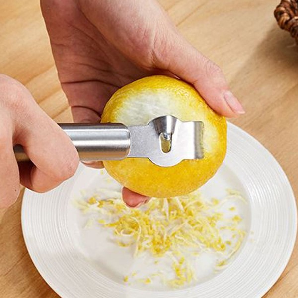 

1pc Stainless Steel Fruit Peeler, Silver