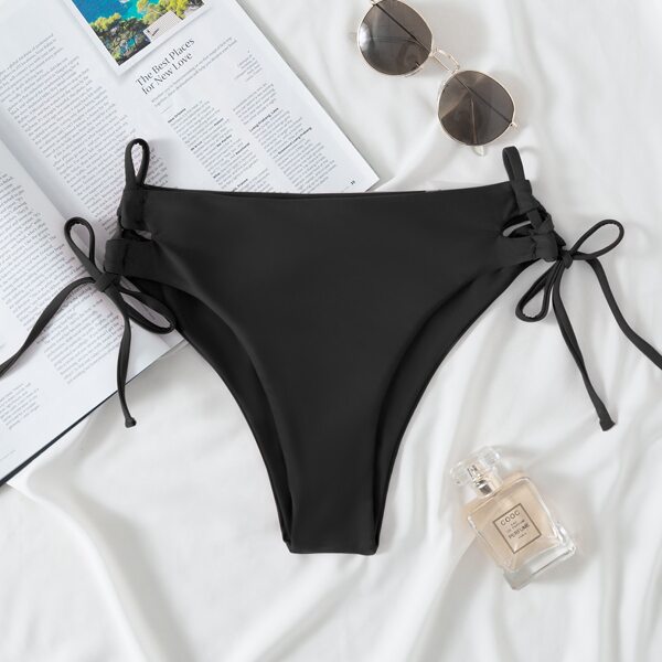 

Tie Side Bikini Panty, Black