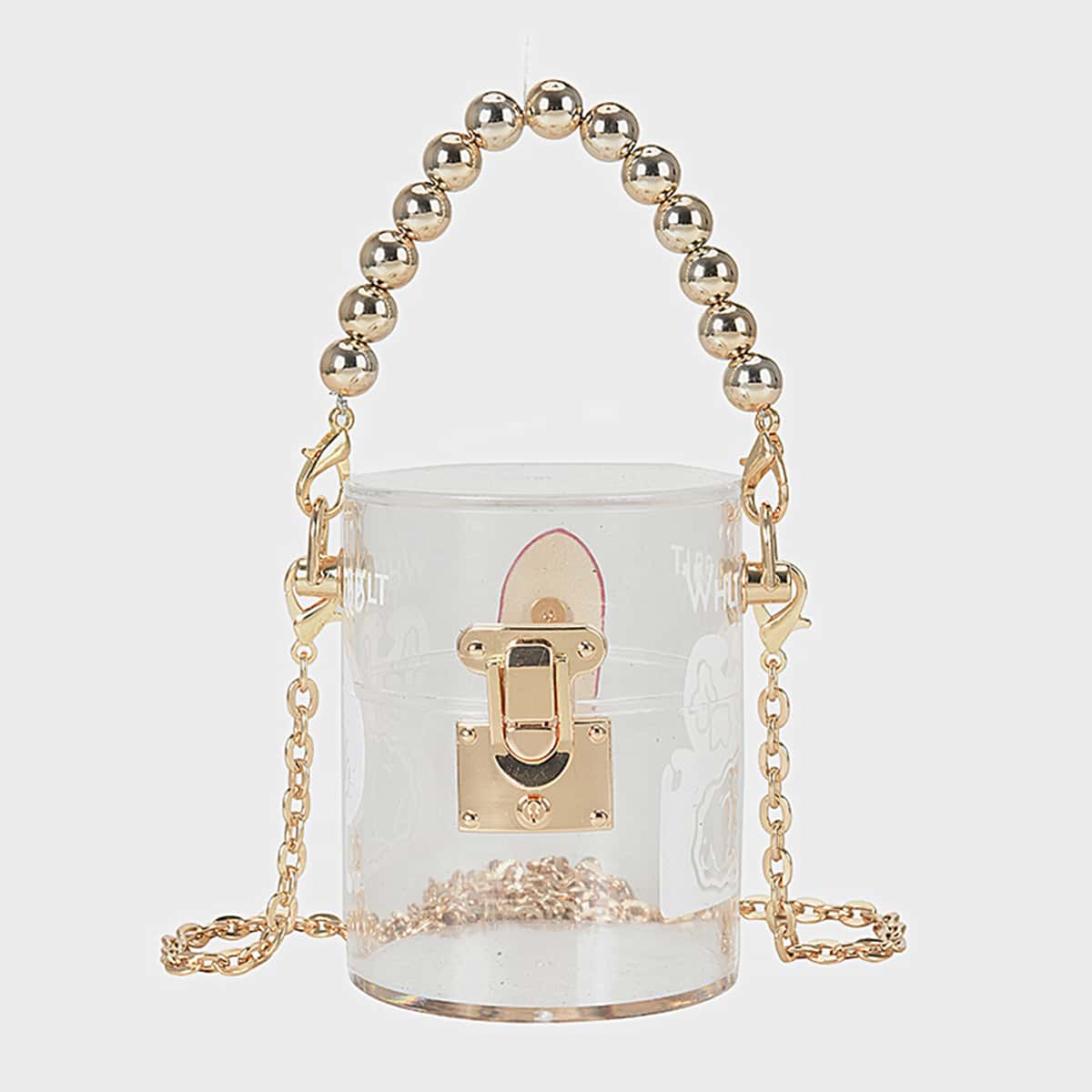 

Clear Mini Bucket Bag