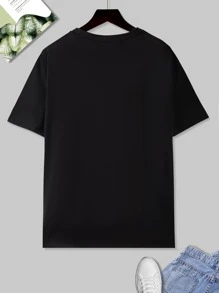 Manfinity Tops Nam Hoa Giải trí - màu đen - Xem 2