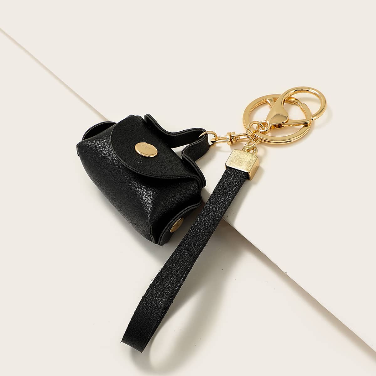 

Mini Bag Pendant Bag Charm, Black