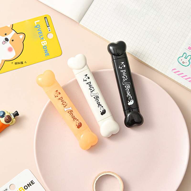 

1pc Bone Shaped Random Correction Tape, Multicolor