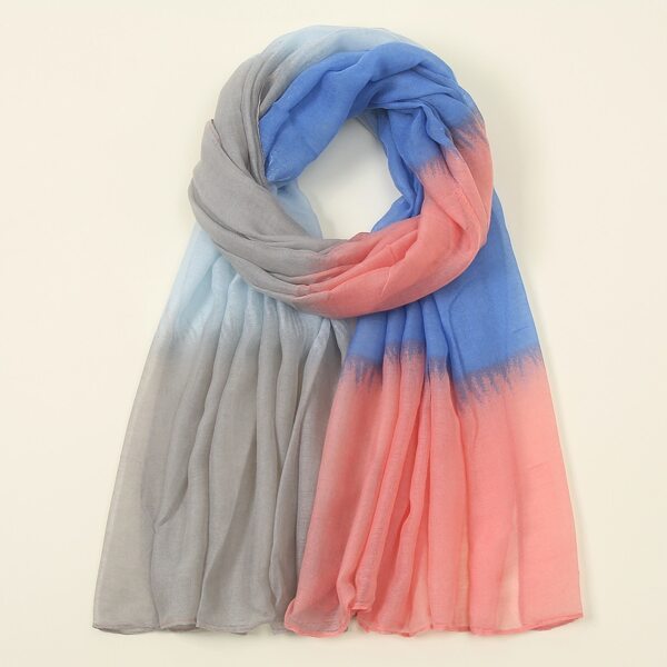 

Color Block Scarf, Multicolor