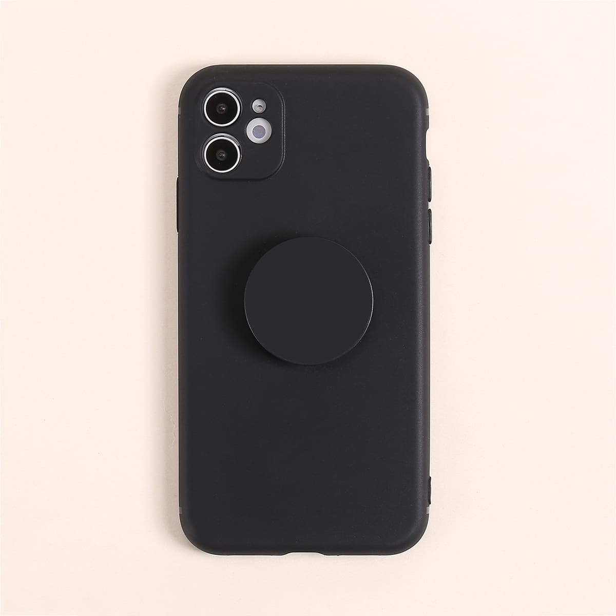 

Solid Holder Phone Case, Black