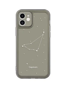 Capricorn Clear Phone Case - Clear - View 2