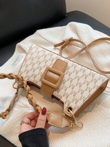 Túi đeo vai họa tiết chữ cái không thấm nước, nhẹ, dành cho doanh nhân thông thường dành cho nữ tuổi teen Sinh viên đại học, tân binh và công nhân cổ trắng Hoàn hảo cho văn phòng, đại học, công việc, kinh doanh, đi làm - Màu Khaki - Xem 6