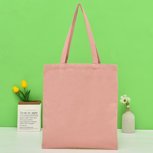 

Minimalist Large Capacity Shopper Bag, Pink