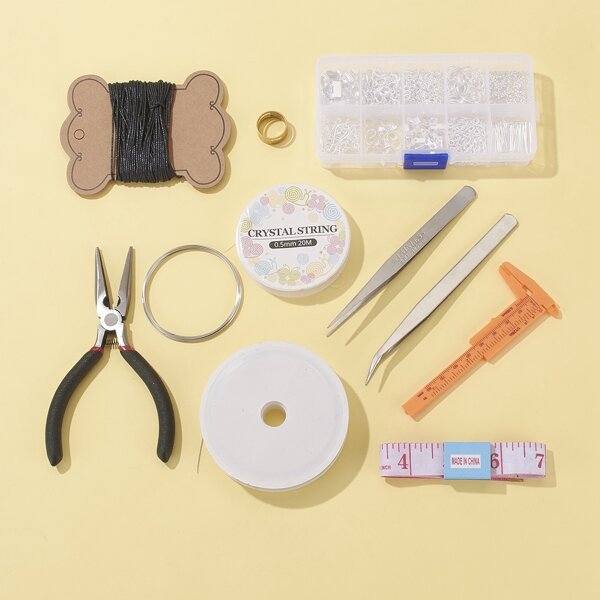 

DIY Jewelry Accessory Set, Silver