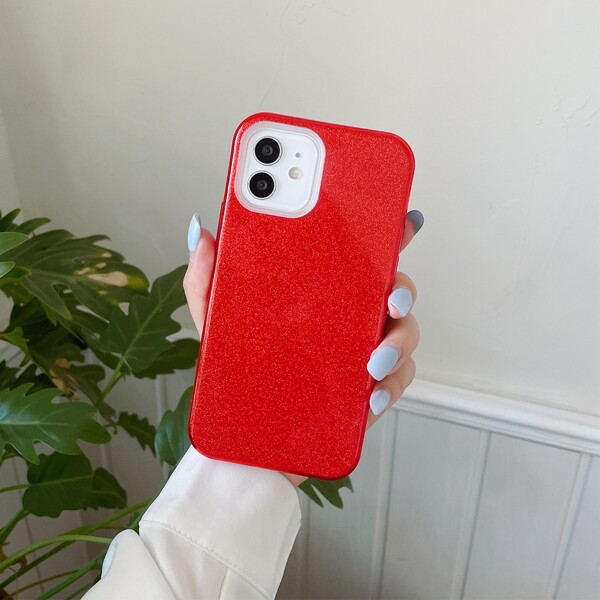 

Glitter Phone Case, Red
