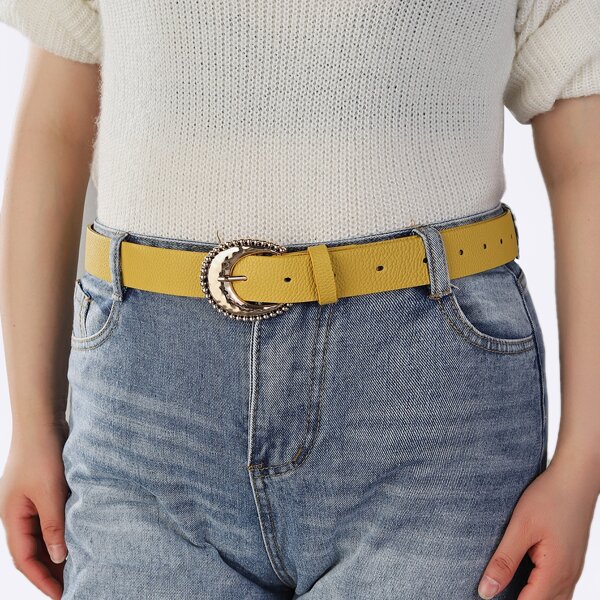 

135CM Plus Size Belt, Yellow