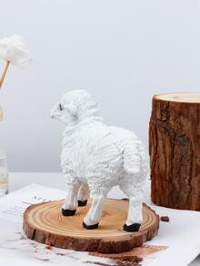 1入組羊造型藝術裝飾 - 白色 - 查看 4