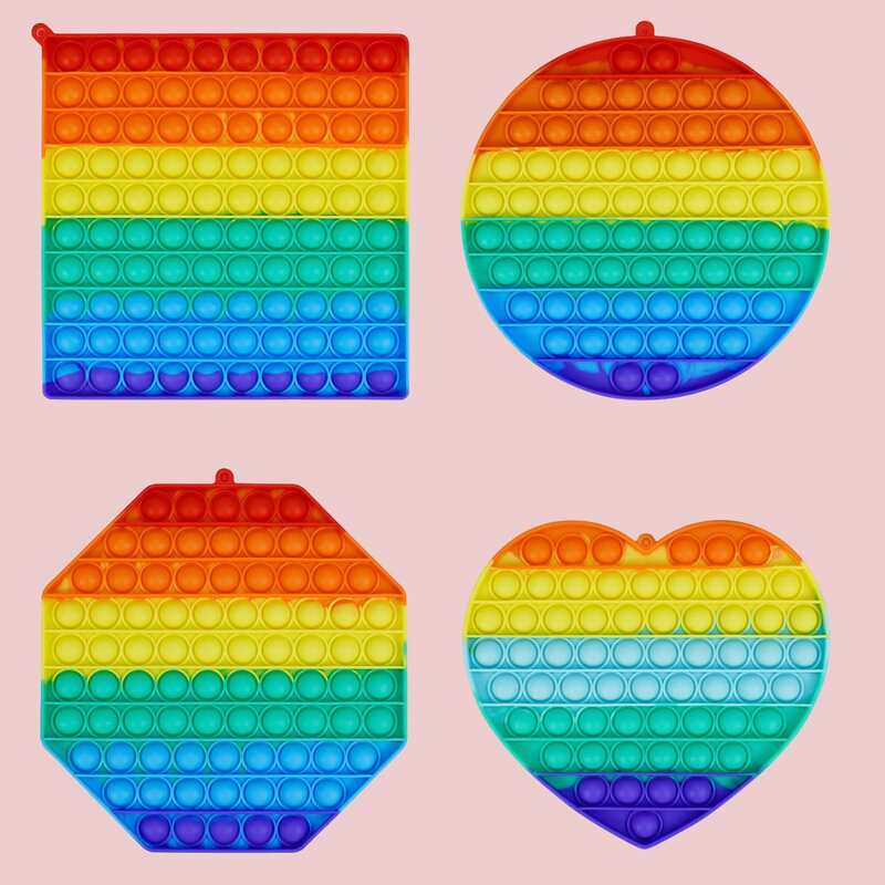

1pc Random Push Bubble Toy, Multicolor