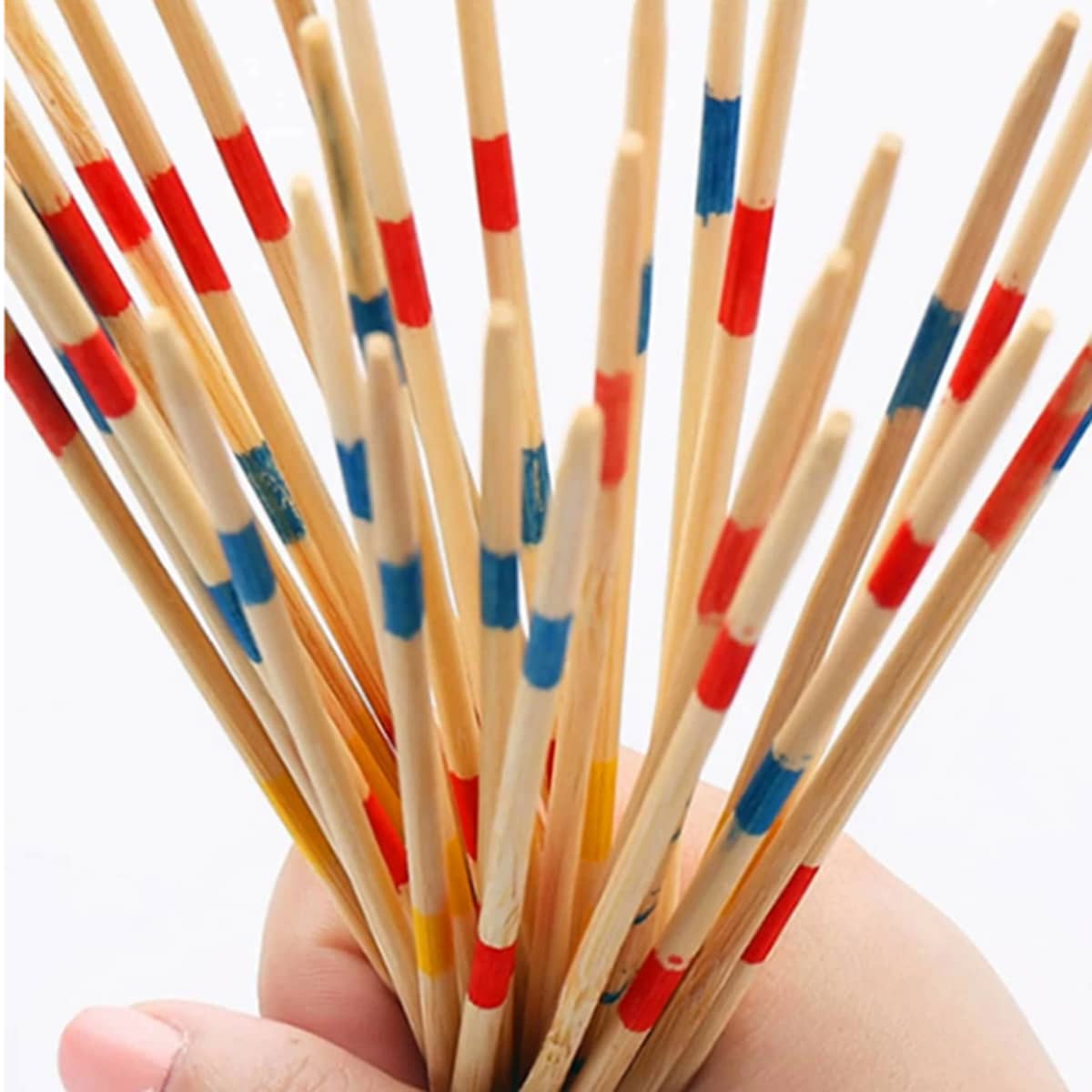

31pcs Pick Up Sticks Game Toy, Yellow
