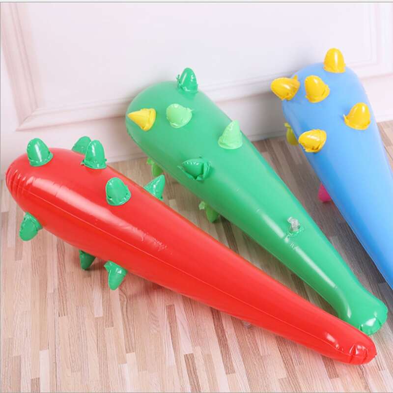 

1pc Random Mace Shaped Balloon, Multicolor