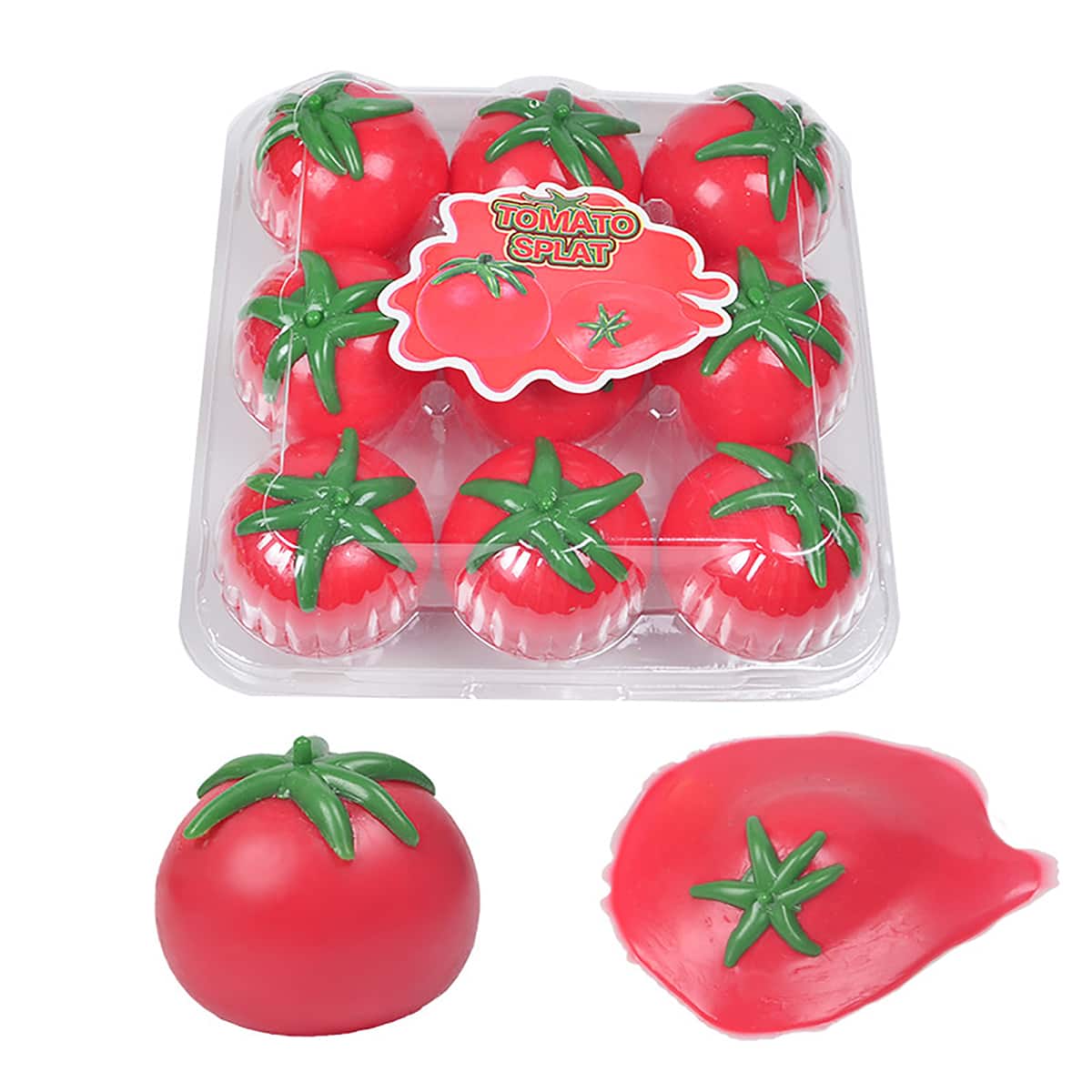 

Tomato Design Squeeze Toy, Red