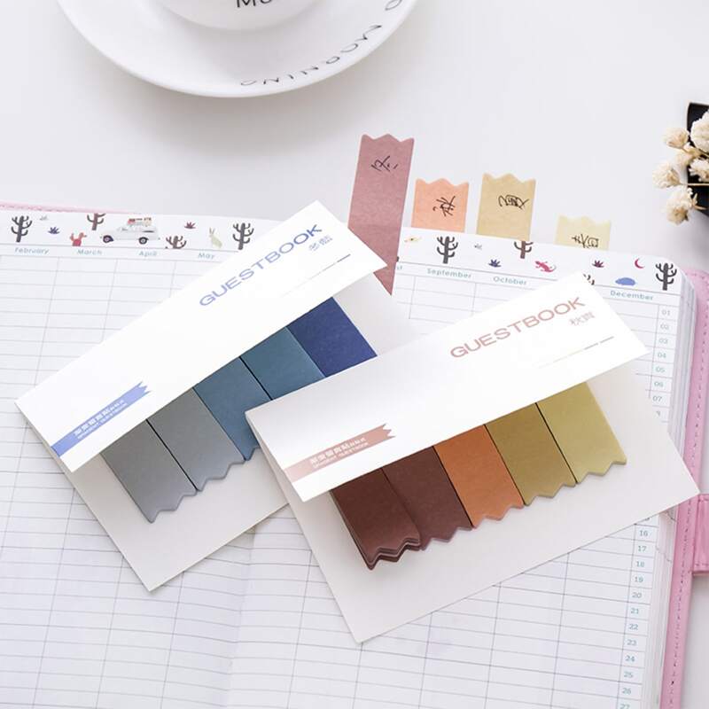 

1pc Random Sticky Note, Multicolor