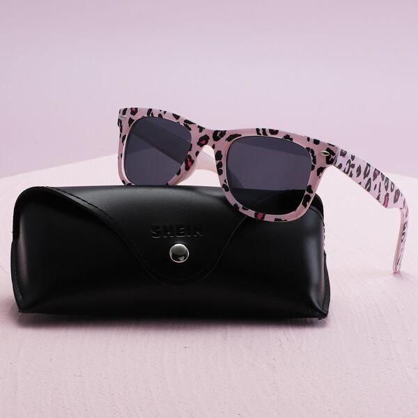 

Leopard Frame Sunglasses, Multicolor