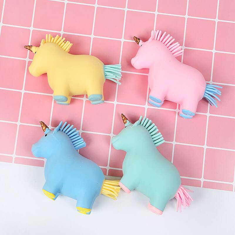 

1pc Random Unicorn Squeeze Toy, Multicolor