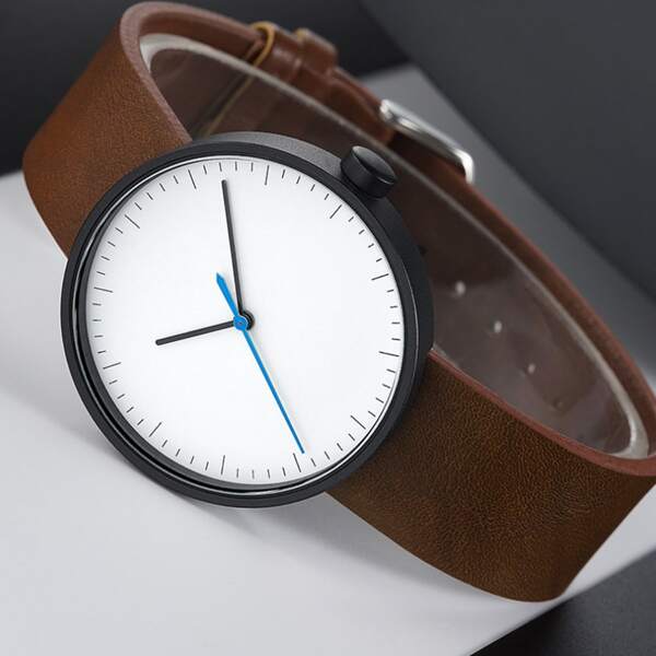 

Men Round Pointer Quartz Watch