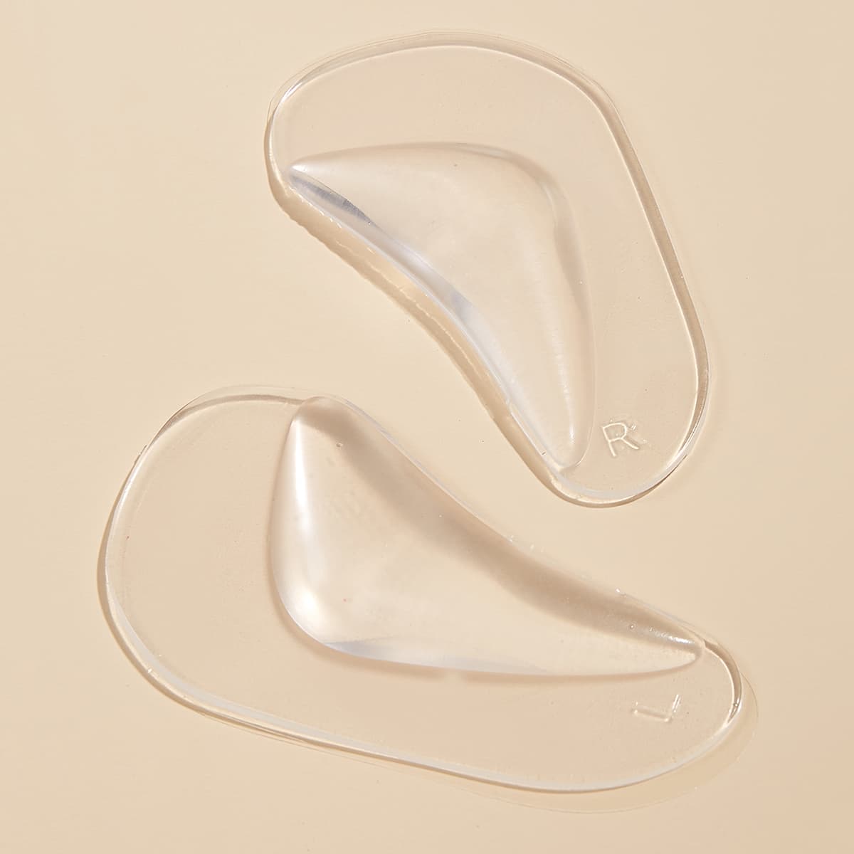 

2pcs Silicone Self-adhesive Clear Foot Pad