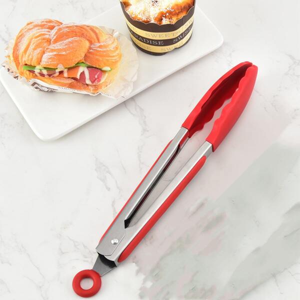 

1pc Silicone Food Clip, Red