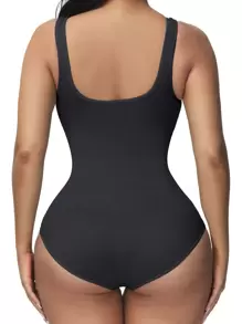 Body fajas simple - Negro - Ver 2