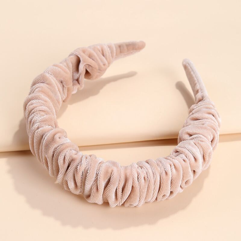 

Solid Hair Hoop, Beige