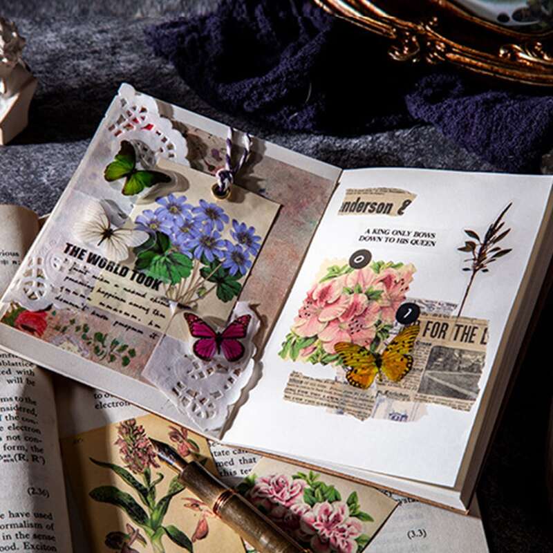 

50pcs Plants Pattern Random Sticker, Multicolor