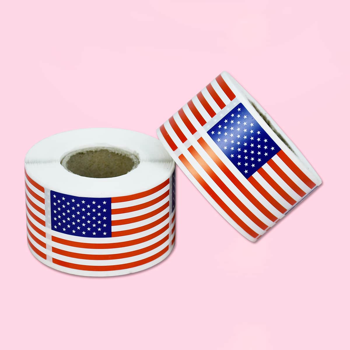 

1roll Independence Day Flag Sticker, Multicolor