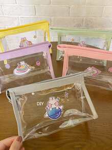 1入組隨機透明筆袋