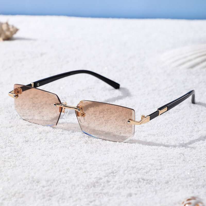 

Square Rimless Sunglasses