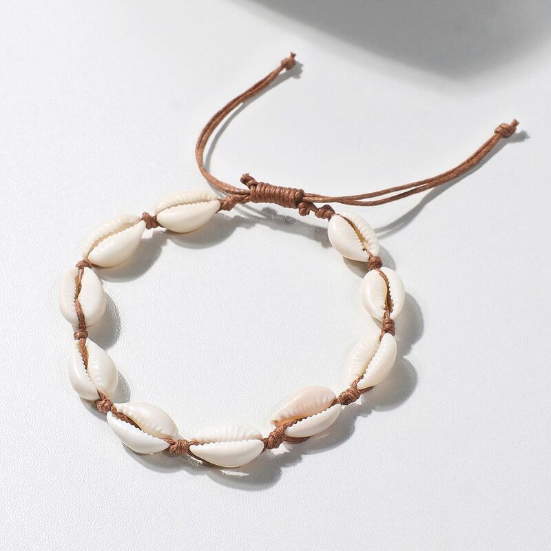 

1pc Shell Decor Bracelet, Multicolor