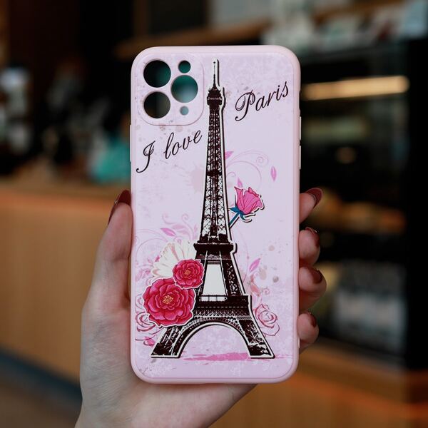 

Eiffel Tower Phone Case, Multicolor