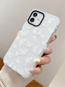 Butterfly Clear Phone Case - Clear - View 4