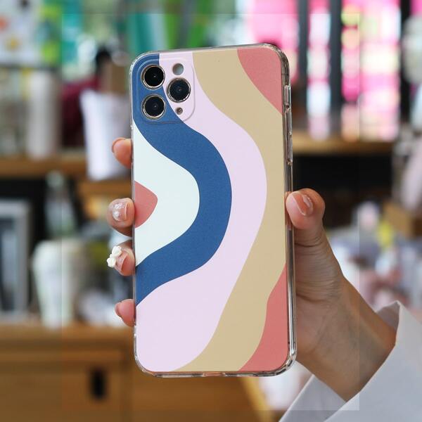 

Wavy Line Phone Case, Multicolor