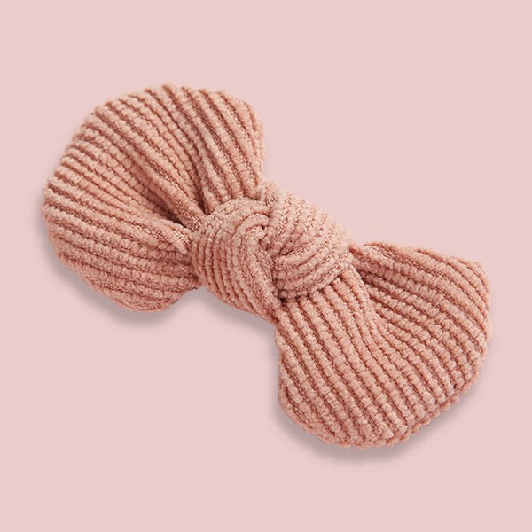 

4pcs Toddler Girls Bow Decor Hair Clip, Multicolor
