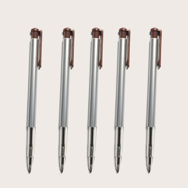 

5pcs Ballpoint Pen, Brown