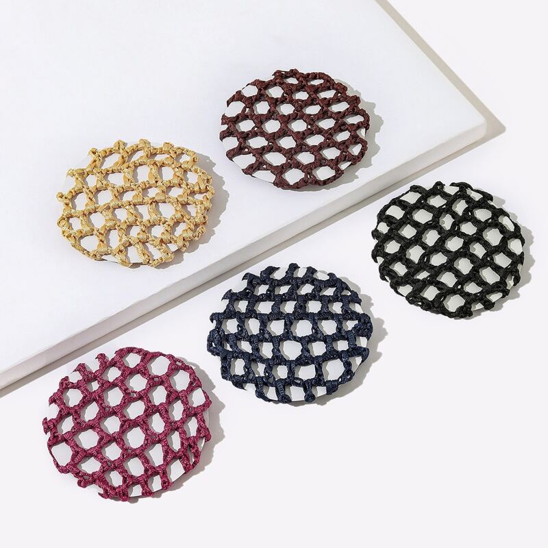 

5pcs Net Bag Hair Tie, Multicolor