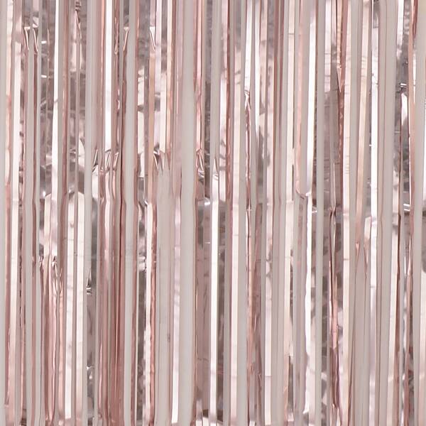 

1pc Party Tassel Curtain, Rose gold