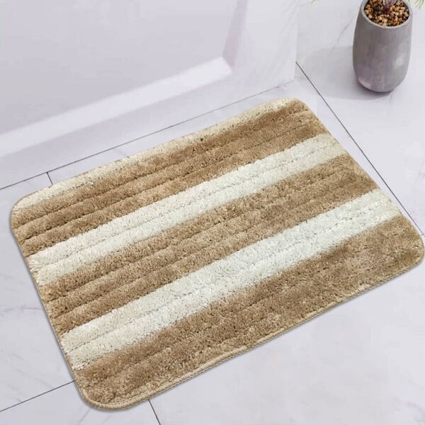 

Striped Pattern Floor Mat, Multicolor